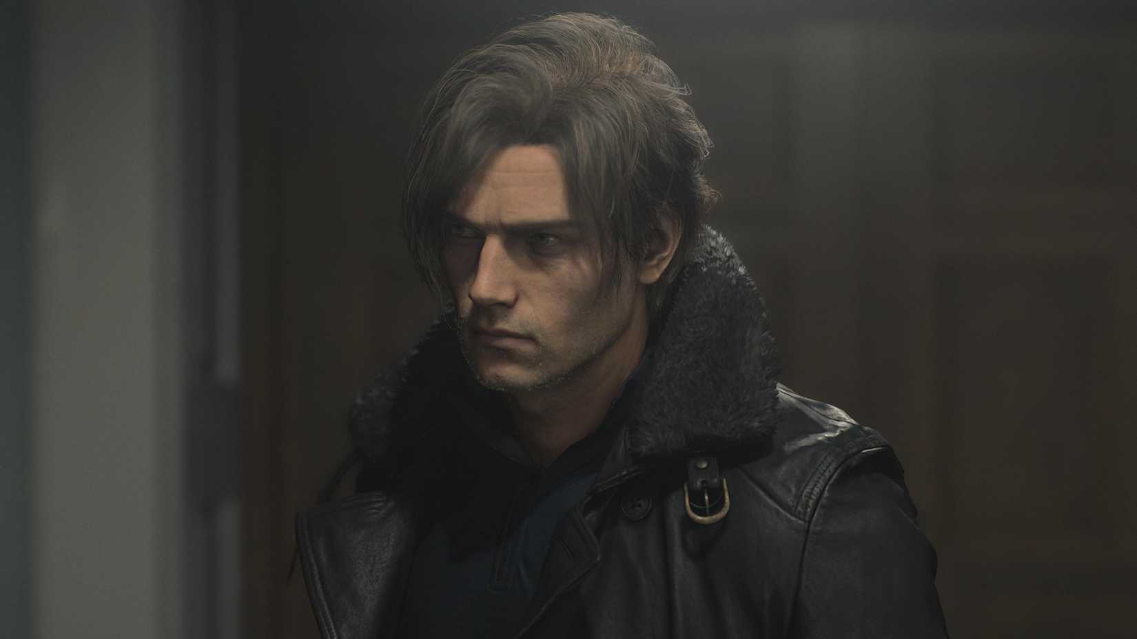 resident evil requiem leon kennedy exploring