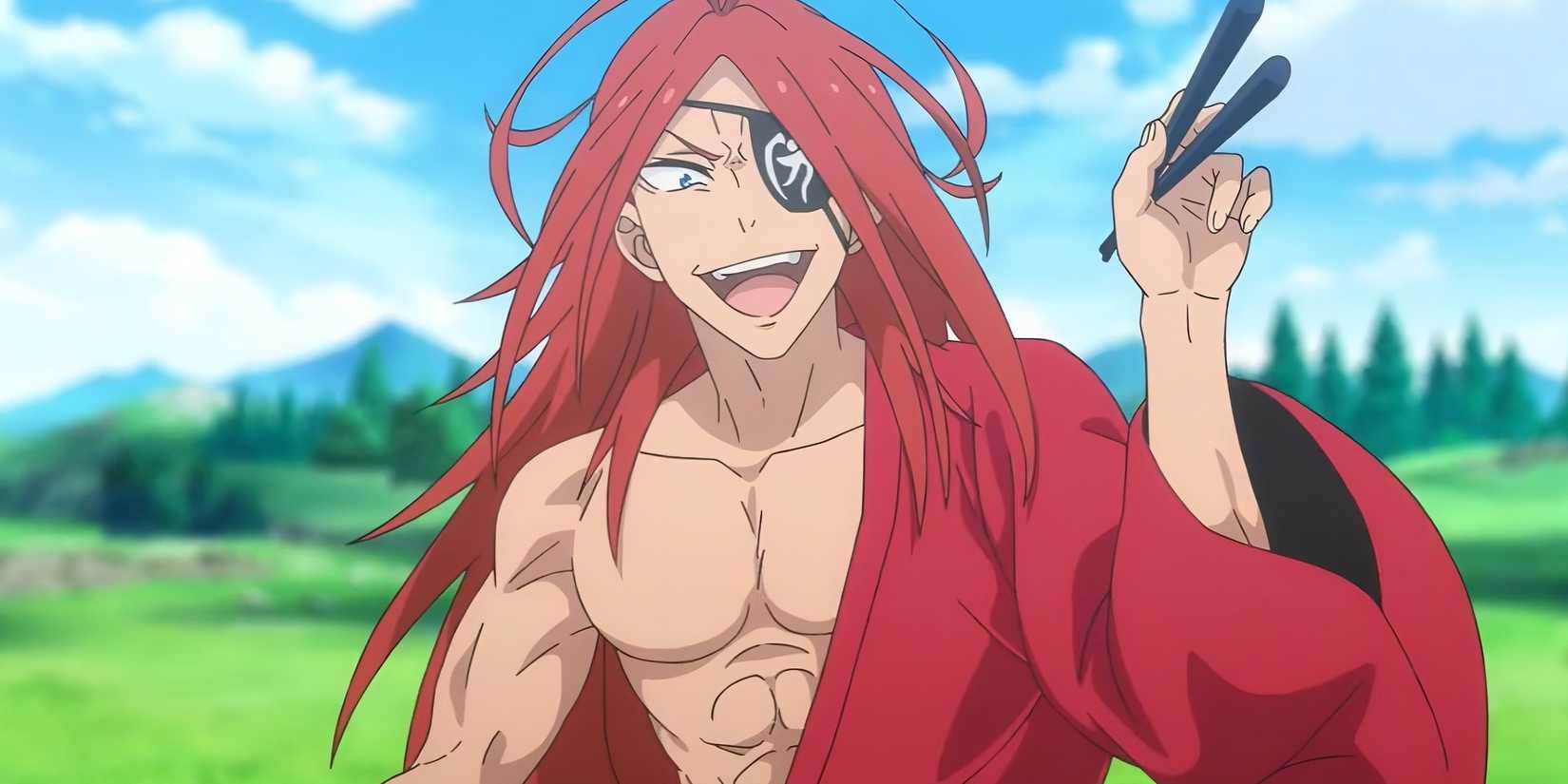 reid astrea holds a chopstick