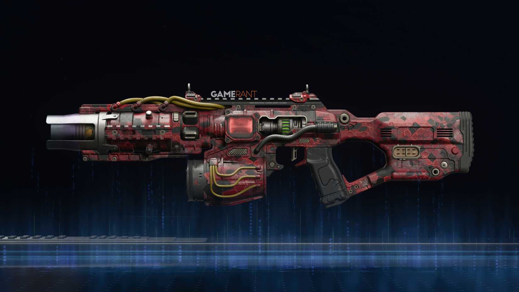 Ruby Snake Camo Preview on the Siren - Black Ops 7 and Warzone