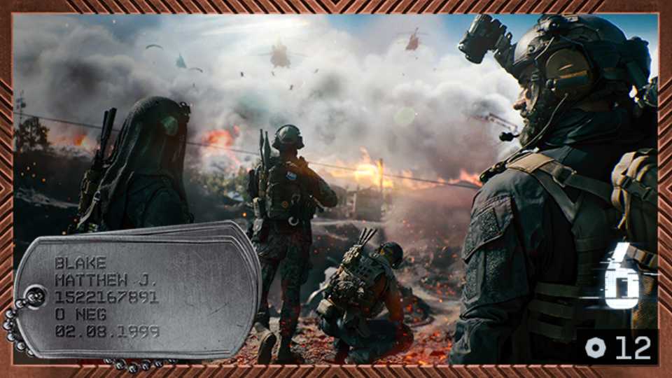 S3 Bronze Player Card Background - Battlefield REDSEC
