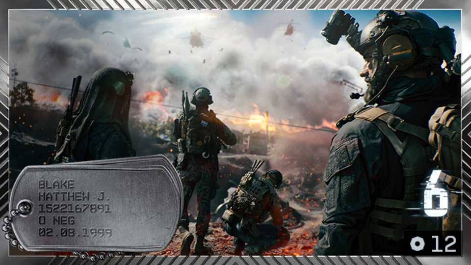 S3 Diamond Player Card Background - Battlefield REDSEC