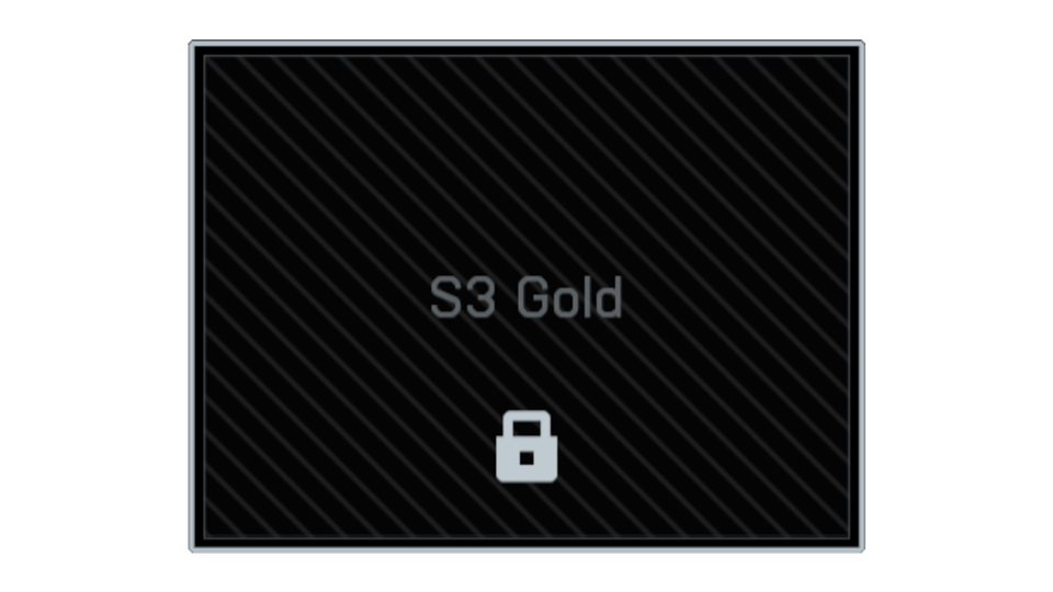 S3 Gold Player Card Title - Battlefield REDSEC