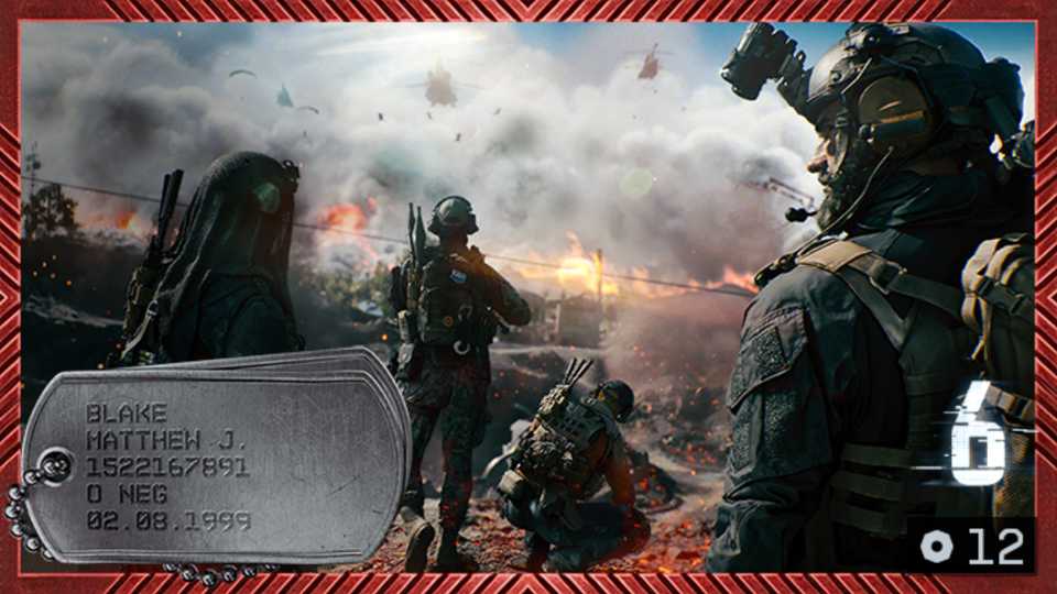 S3 Master Player Card Background - Battlefield REDSEC