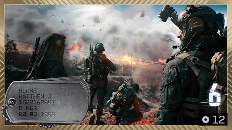S3 Ranked Elite Player Card Background - Battlefield REDSEC