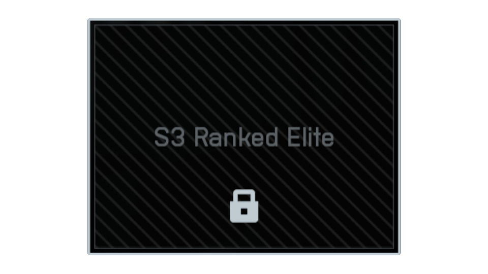 S3 Ranked Elite Player Title - Battlefield REDSEC