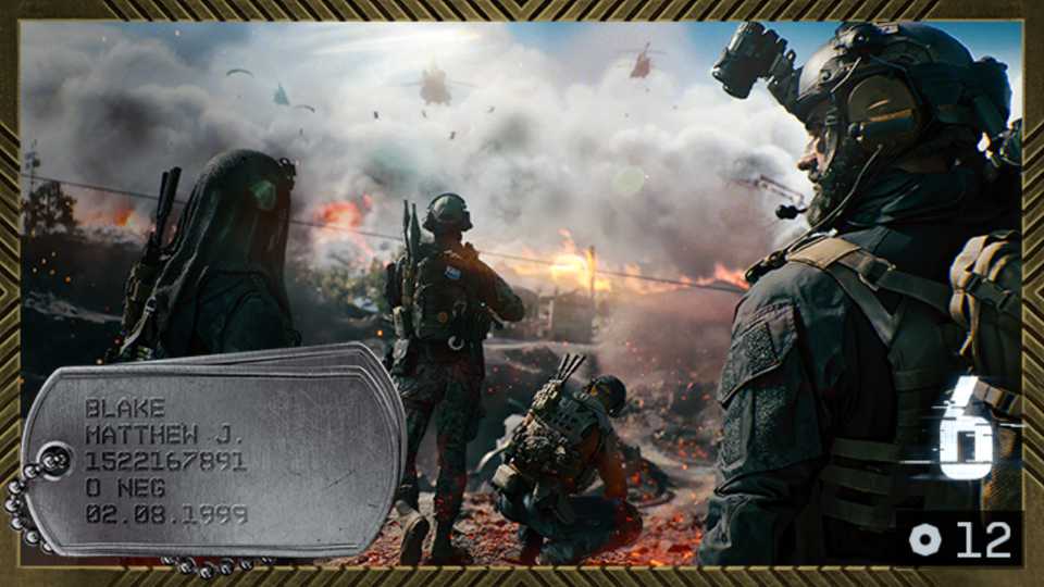 S3 Rookie Player Card Background - Battlefield REDSEC