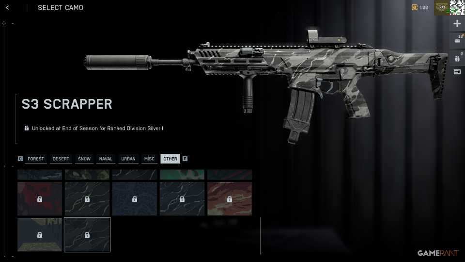 S3 Scrapper Weapon Camo - Battlefield REDSEC