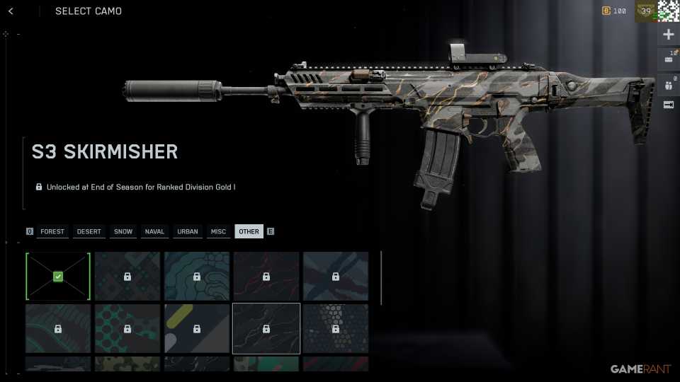 S3 Skirmisher Weapon Camo - Battlefield REDSEC