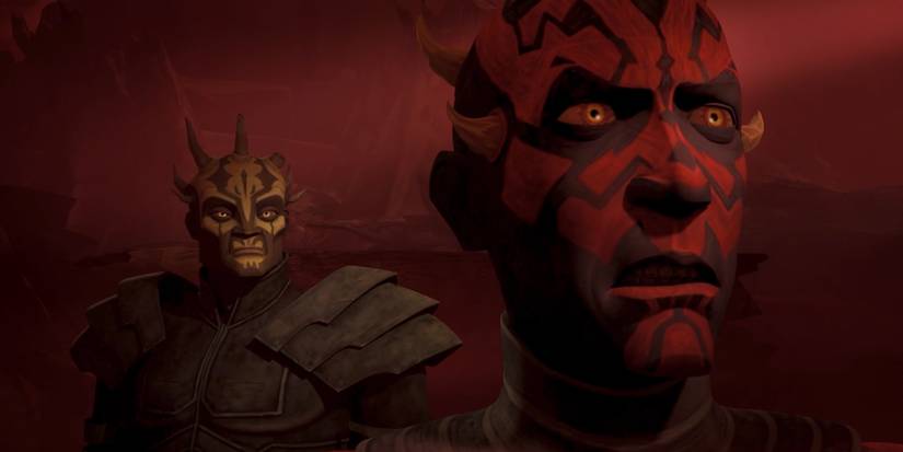 Savage Opress dan Maul berbicara di Dathomir dalam Star Wars The Clone Wars