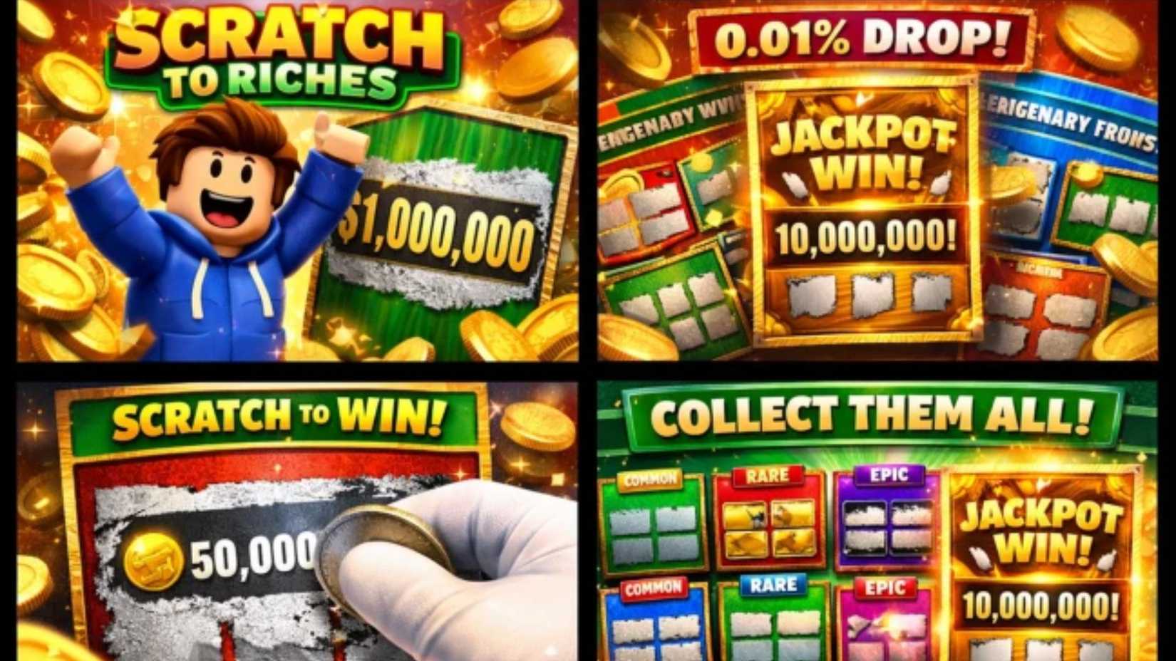 Scratch to Riches Codes