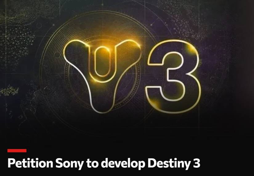 Destiny 3 Petition