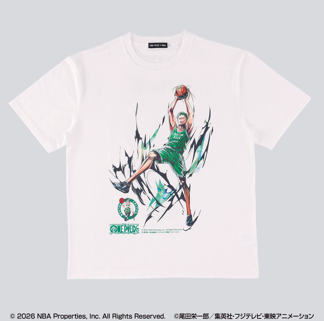 This New One Piece NBA Collab Merch Is Absurdly Cool