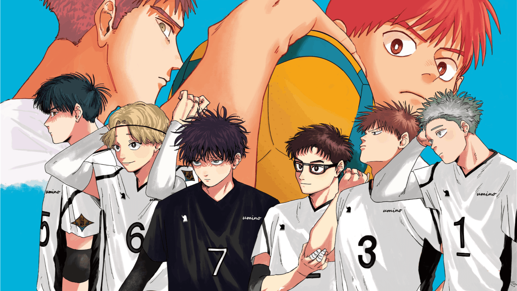 Dig It Japan's new hit Seinen Volleyball Manga Kodansha's Monthly Afternoon Magazine