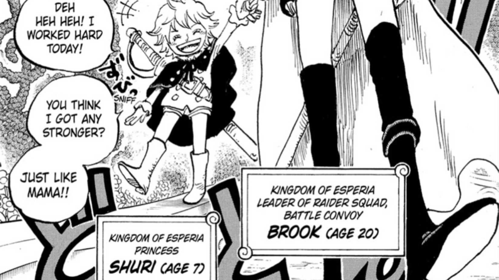 Brooke Second Backstory Connection Shuri Kandel One Piece