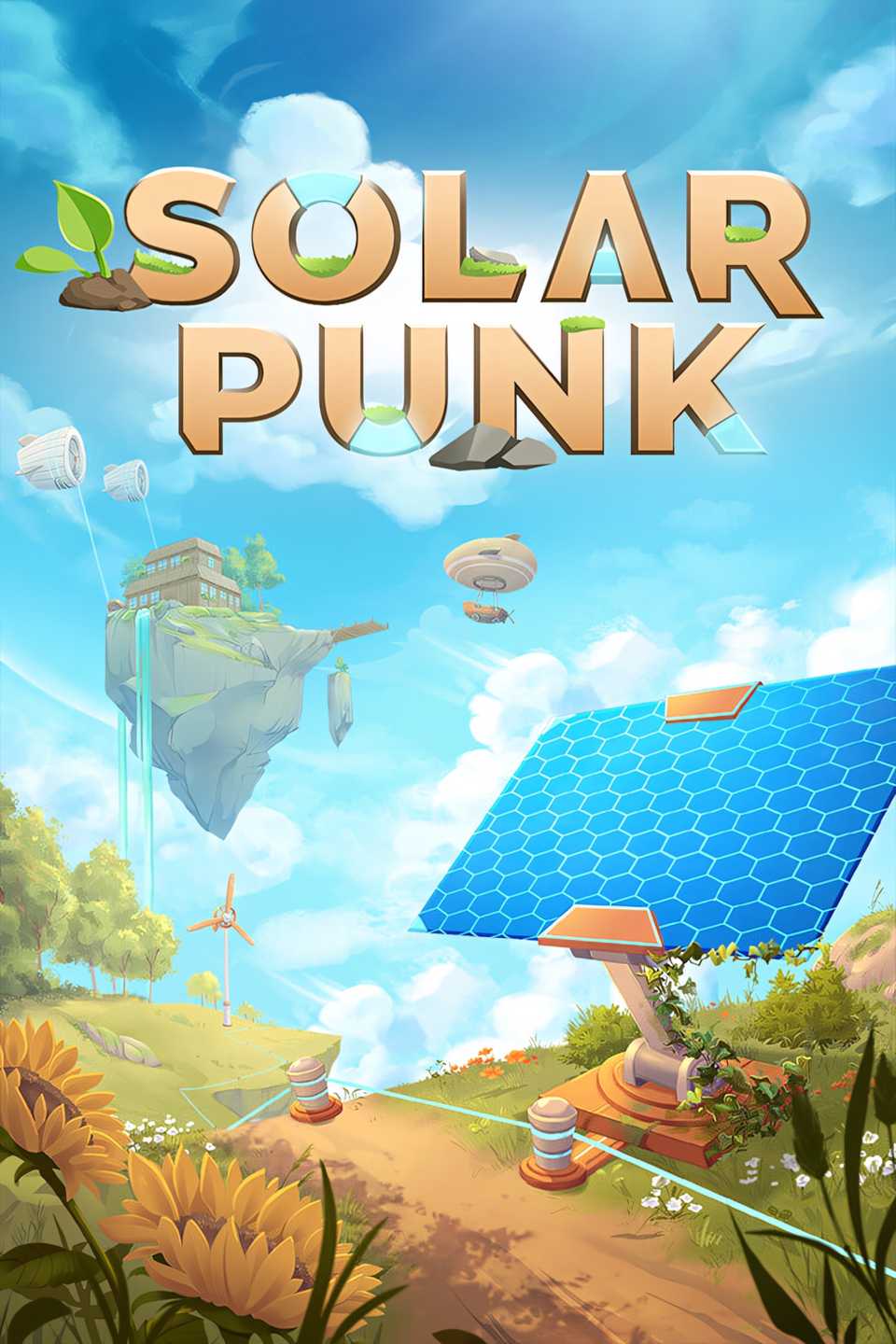 Solarpunk Tag Page Cover Art