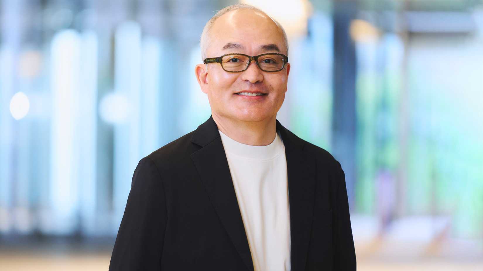 Sony Group President and CEO Totoki Hiroki corporate portrait