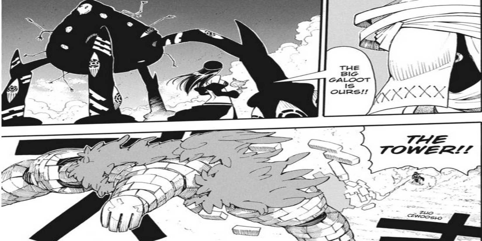Soul Eater Jinn Galland and His Tower Form with Meister Zubaidah Manga Chapter 94