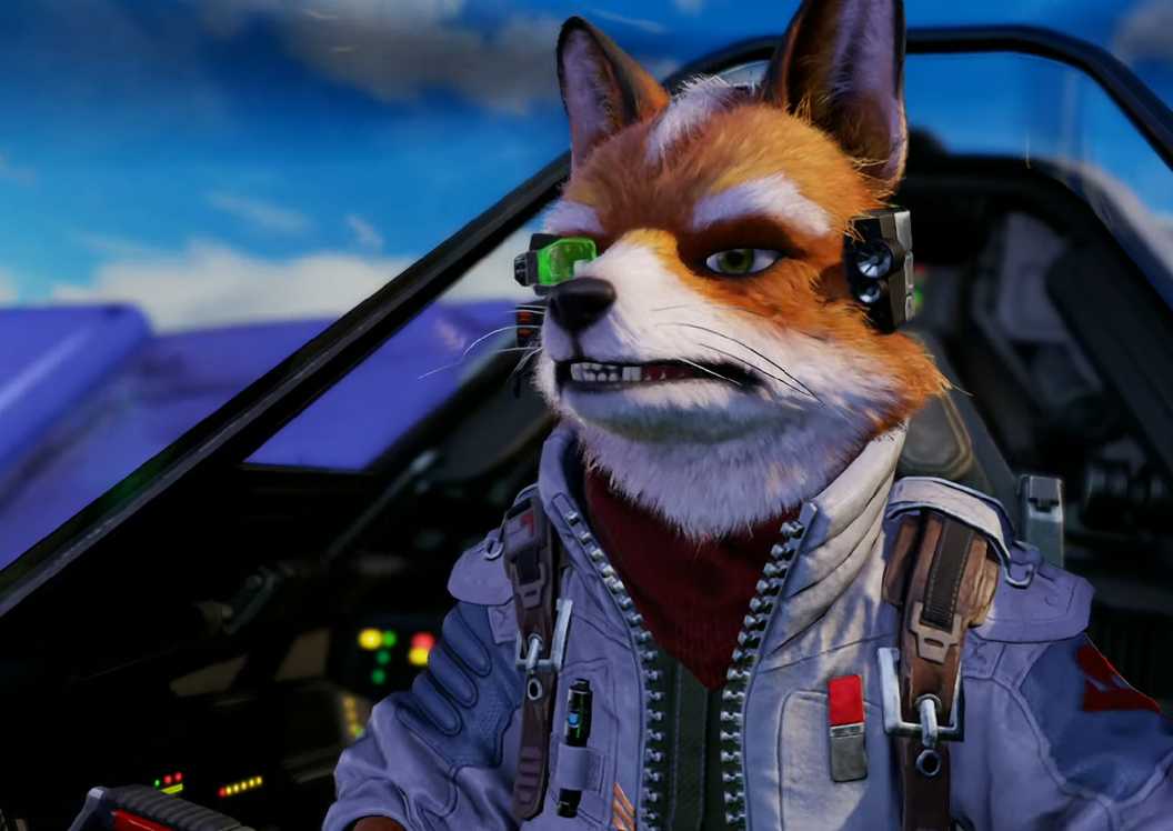 Fox McCloud di Star Fox Switch 2