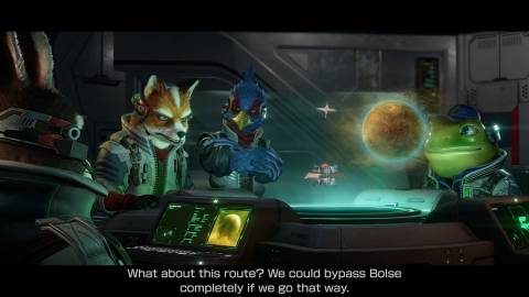Tim Star Fox di Star Fox Switch 2