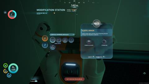 Strike Armor Recipe in Subnautica 2