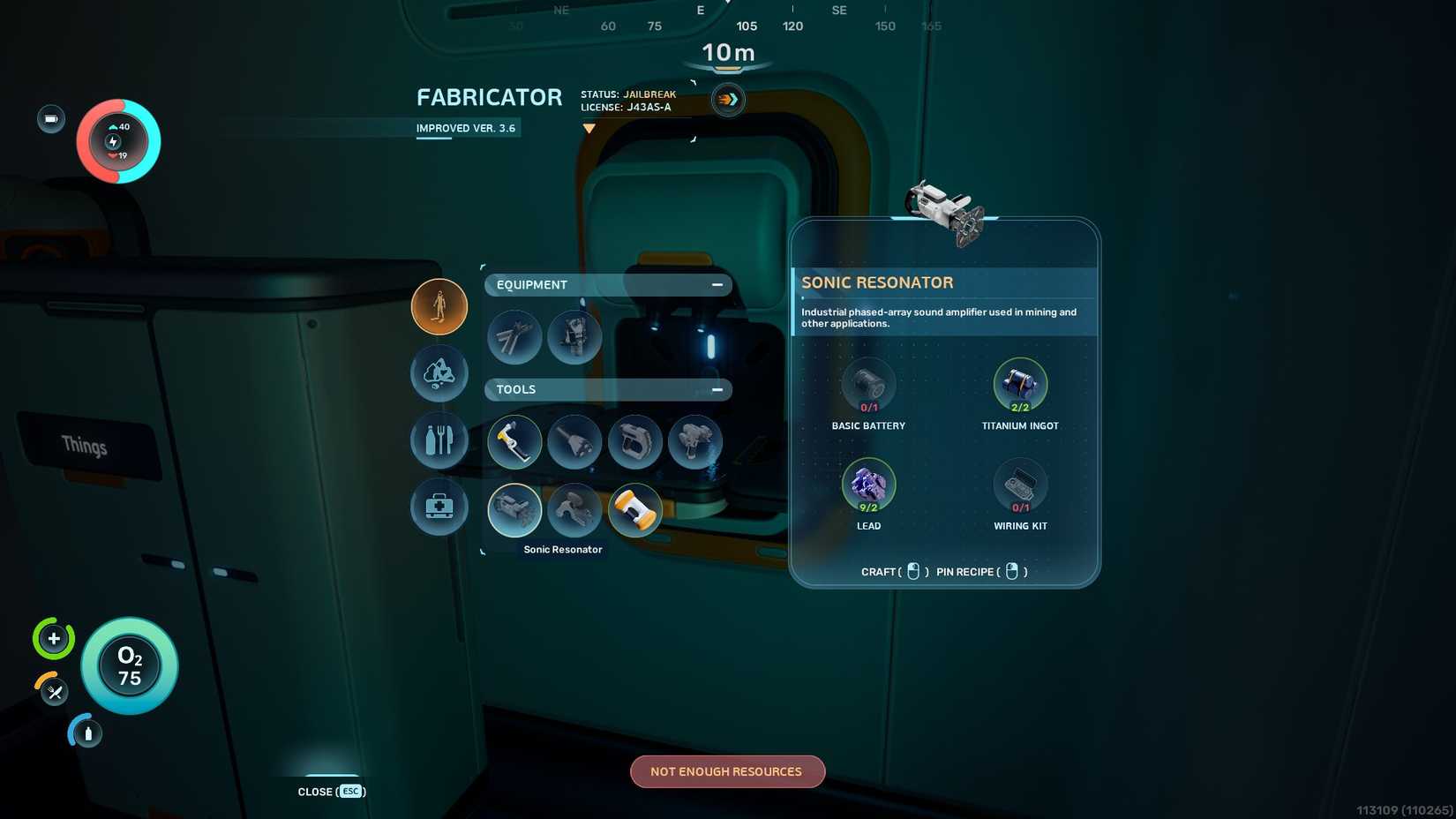 Using a fully functional Fabricator inside a base in Subnautica 2