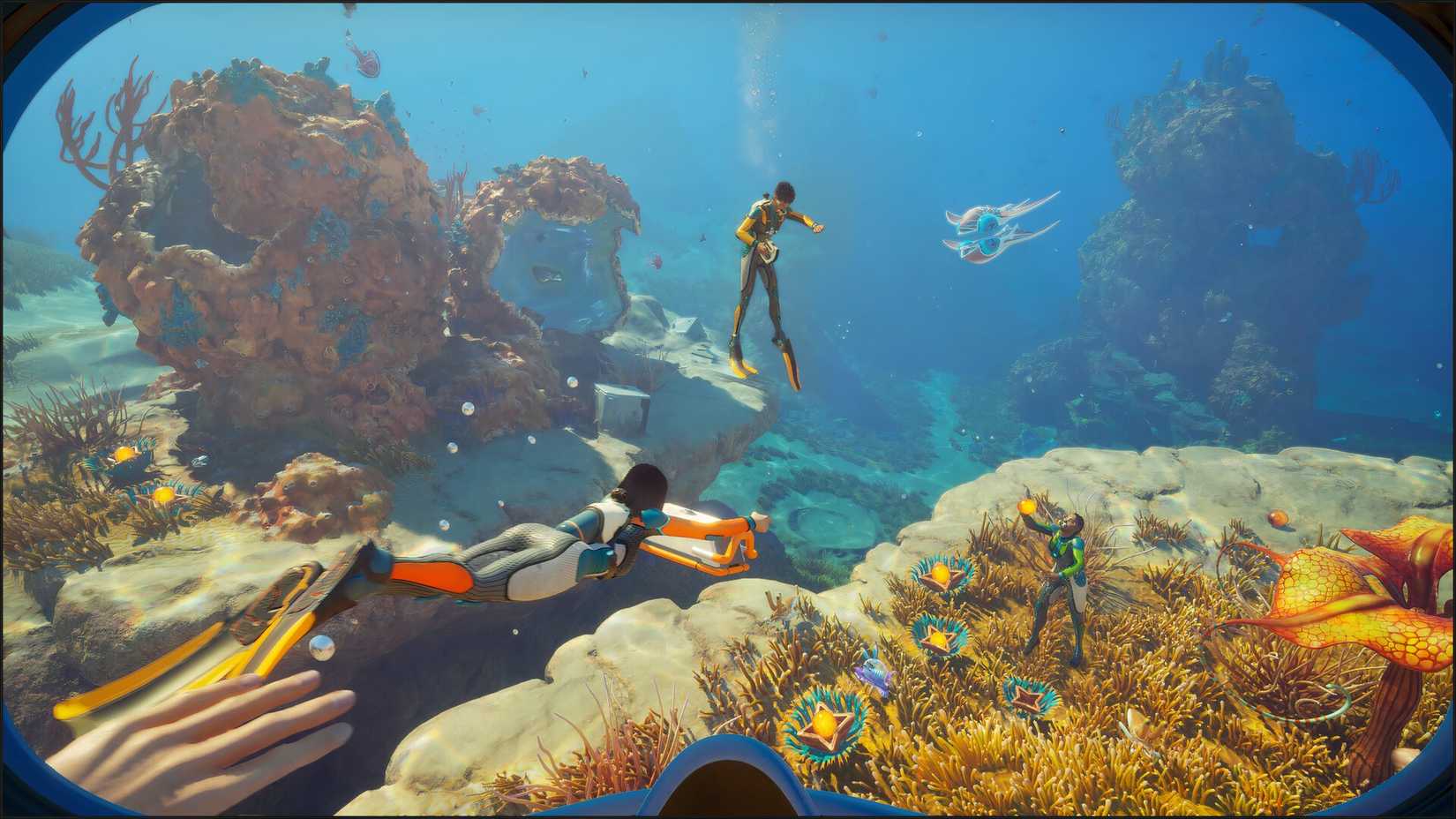 Subnautica 2 divers