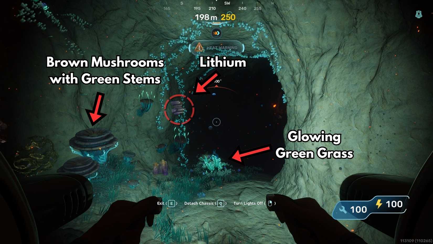 Subnautica 2 Lithium Cave