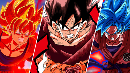 Super Saiyan Kaioken, Kaioken x20 and Super Saiyan Blue Kaioken
