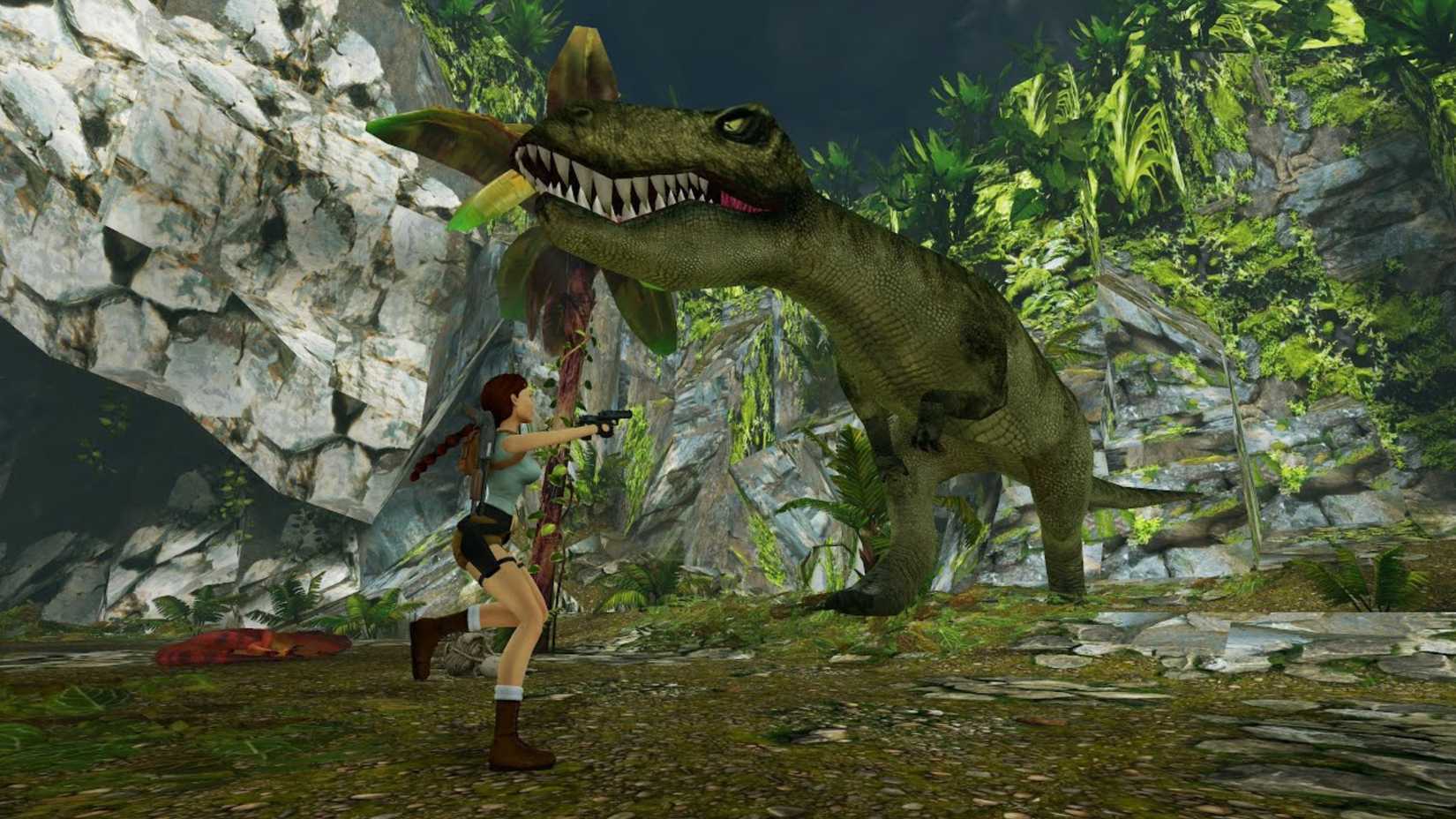 T.rex Tomb Raider