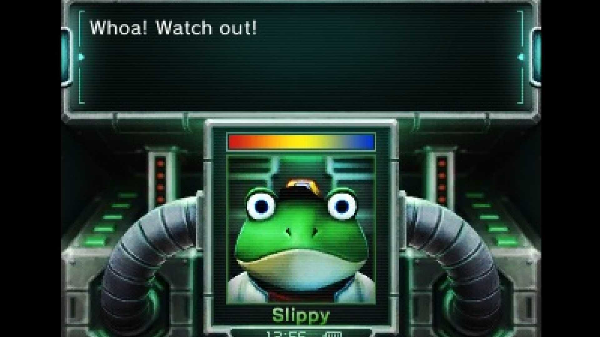 Berbicara dengan Slippy di Star Fox 64 (3DS)