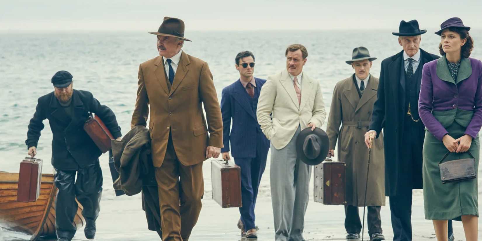 The cast of And Then There Were None