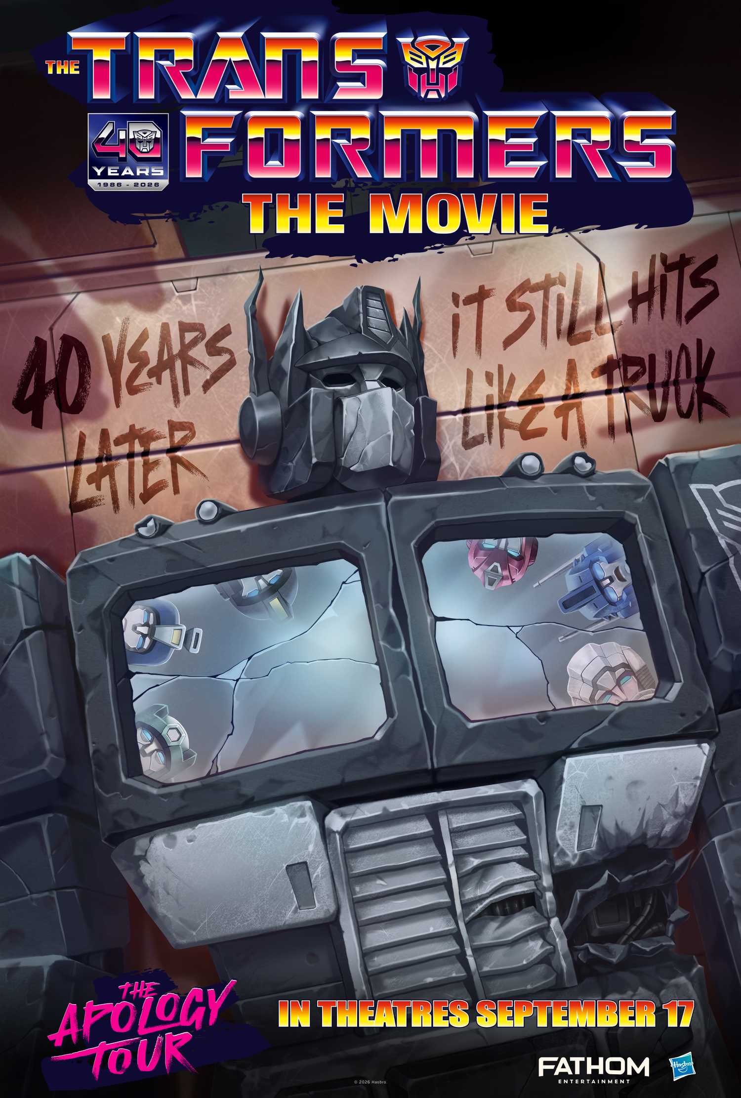 Transformers Movie - 40th Anniversary Screening Poster
