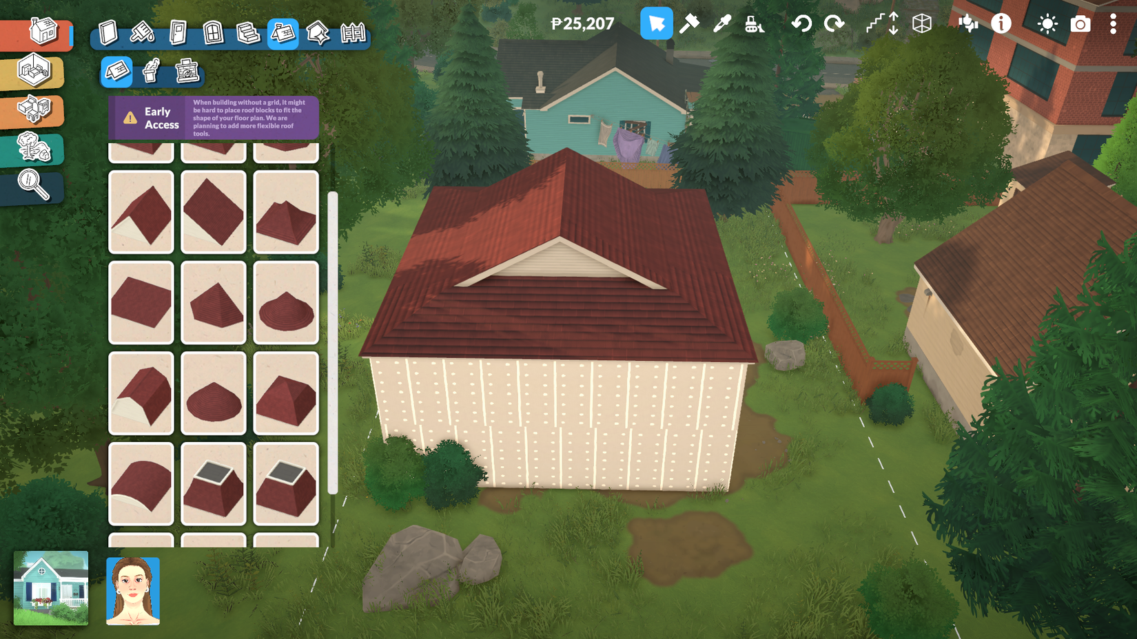 Two-story house Paralive