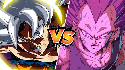 Ultra Instinct Son Goku vs Ultra Ego Vegeta