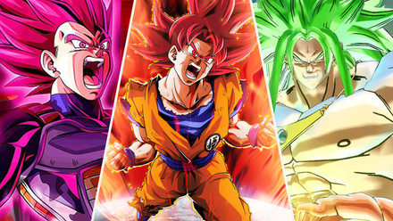 Ultra Supervillain Vegeta, Super Saiyan God goku and God Broly