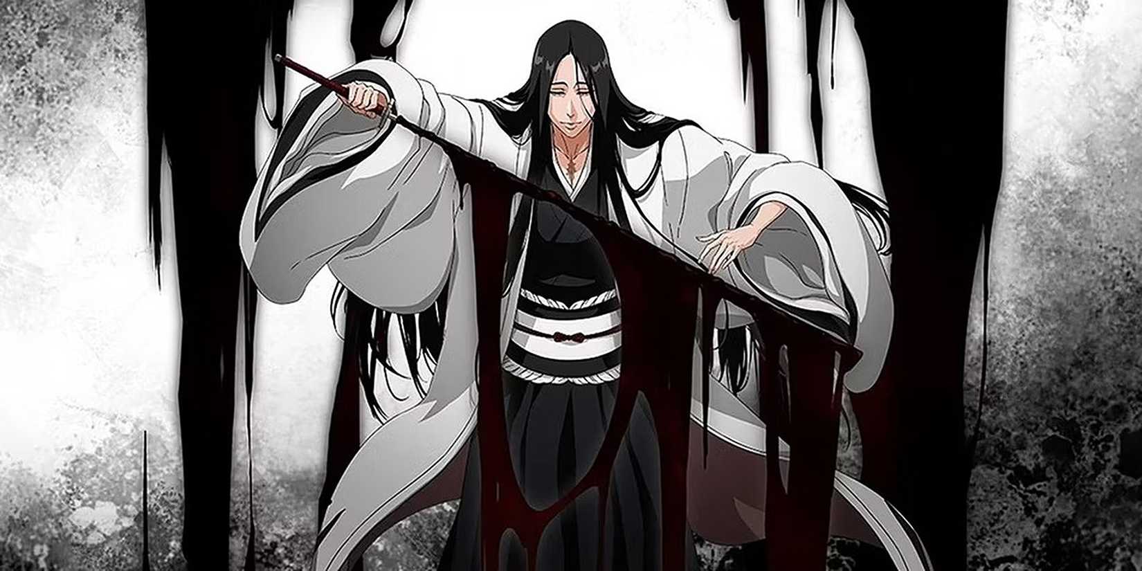 Unohana wields her bankai in battle.