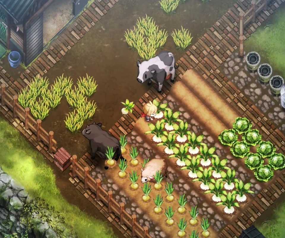 village in the shade farming