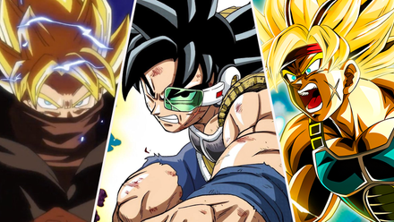 Warrior in Black Bardock, Ultra Instinct Bardock and Super Saiyan Bardock