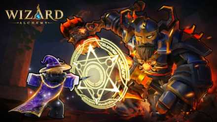 Alchemy wizard character