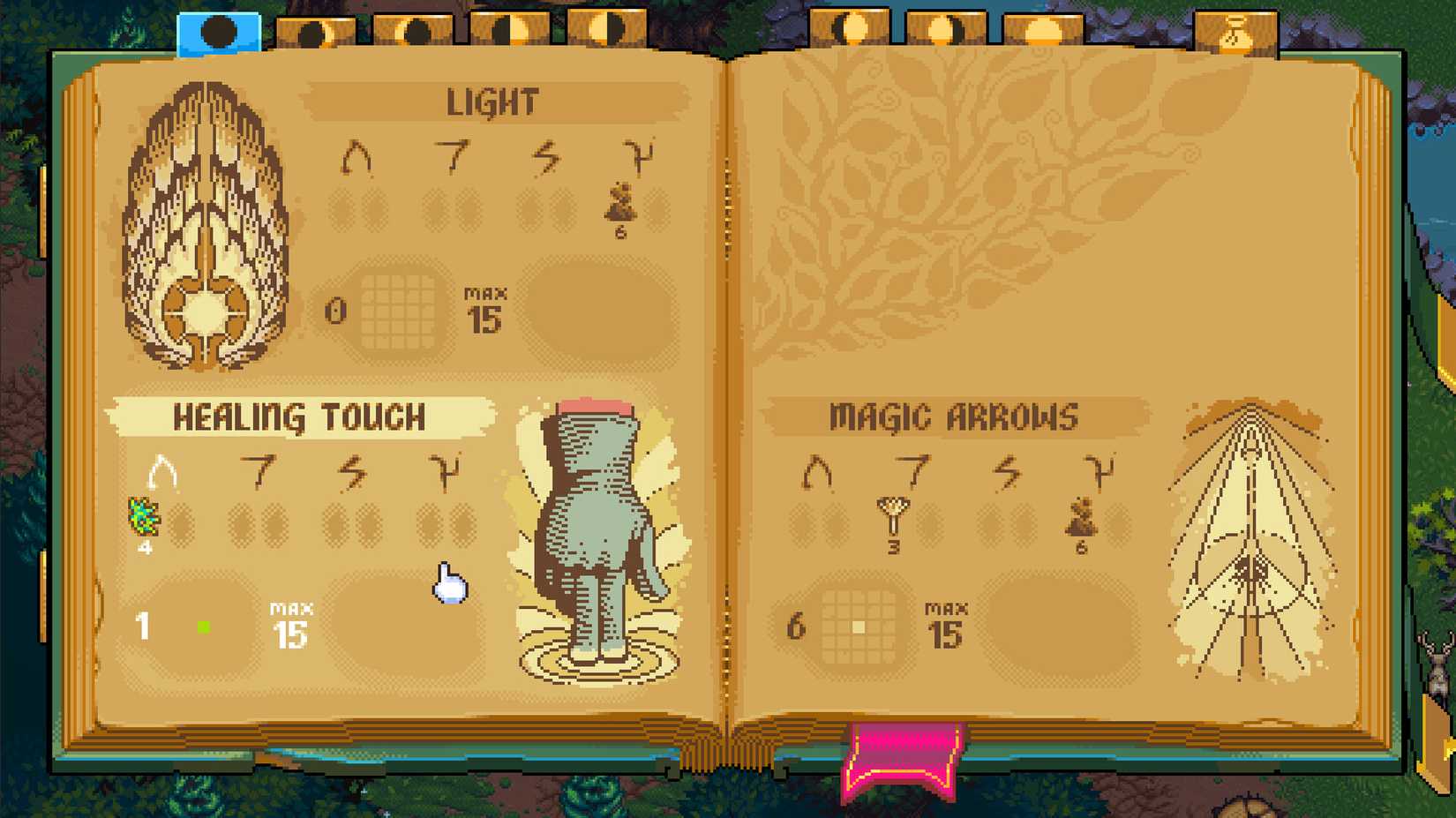 World of Anterra's magic book