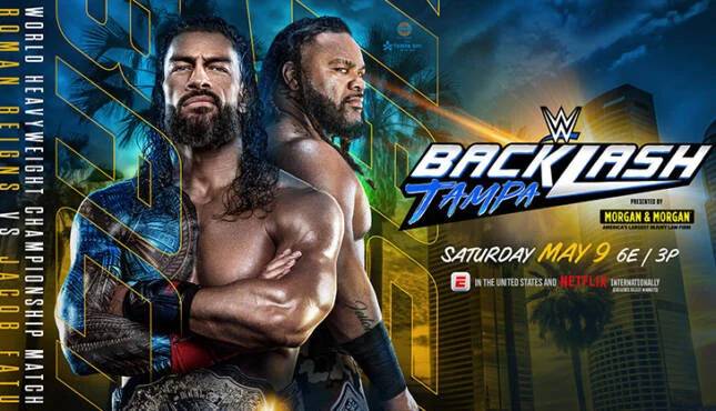 WWE Backlash Roman vs Jacob