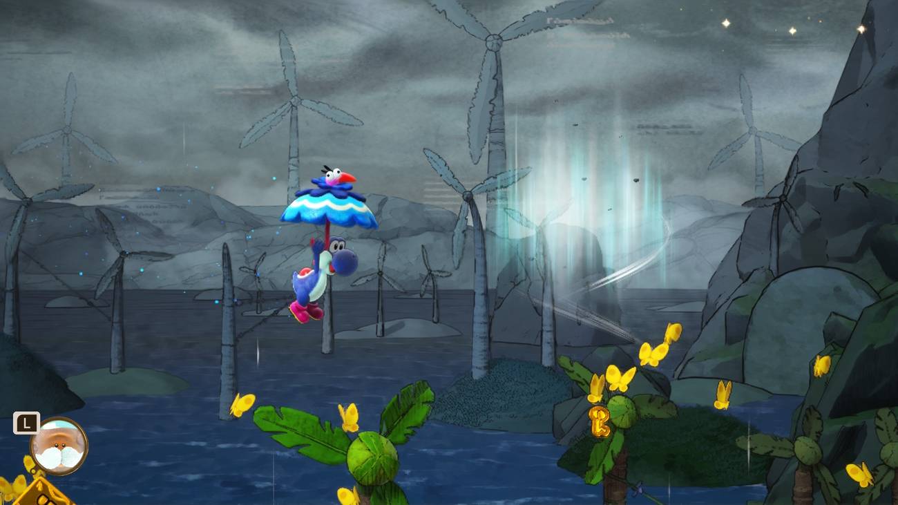 yoshi mystery book umbrella bird