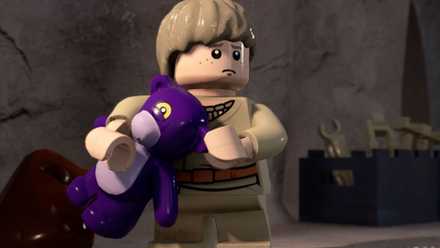 Young Anakin in Lego Star Wars The Skywalker Saga