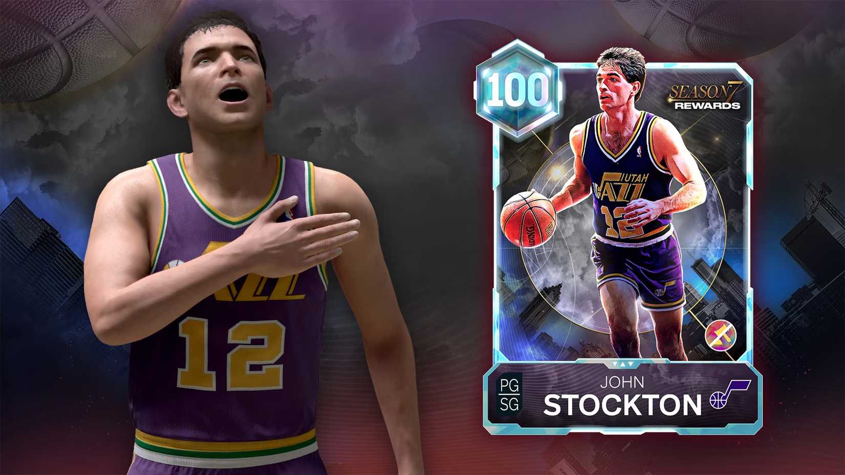 100 OVR John Stockton NBA 2K26 2K Site