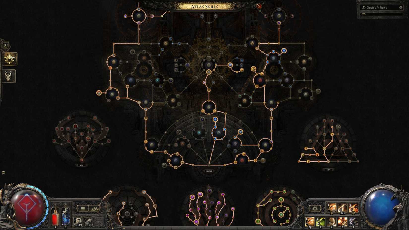 PoE 2 एटलस स्किल ट्री अवलोकन