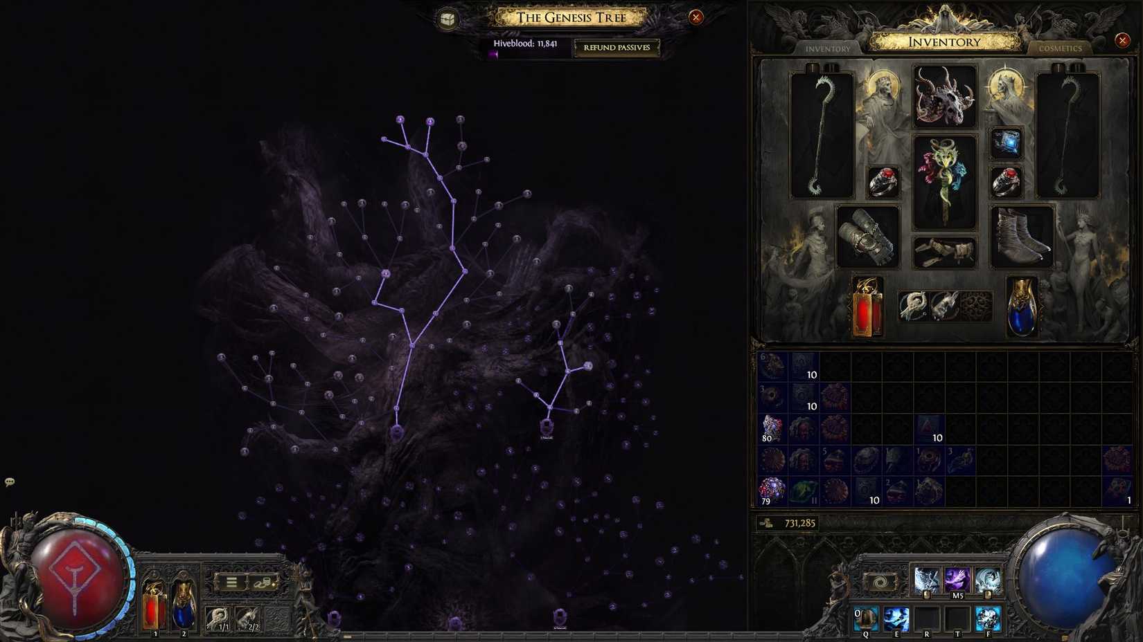 PoE 2 Genesis Tree Currency branch