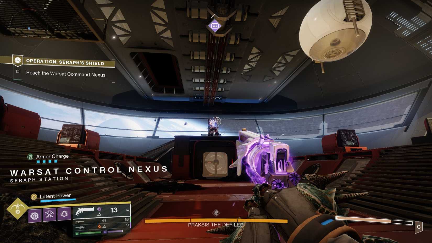 D2 Operation Seraph's Shield boss fight