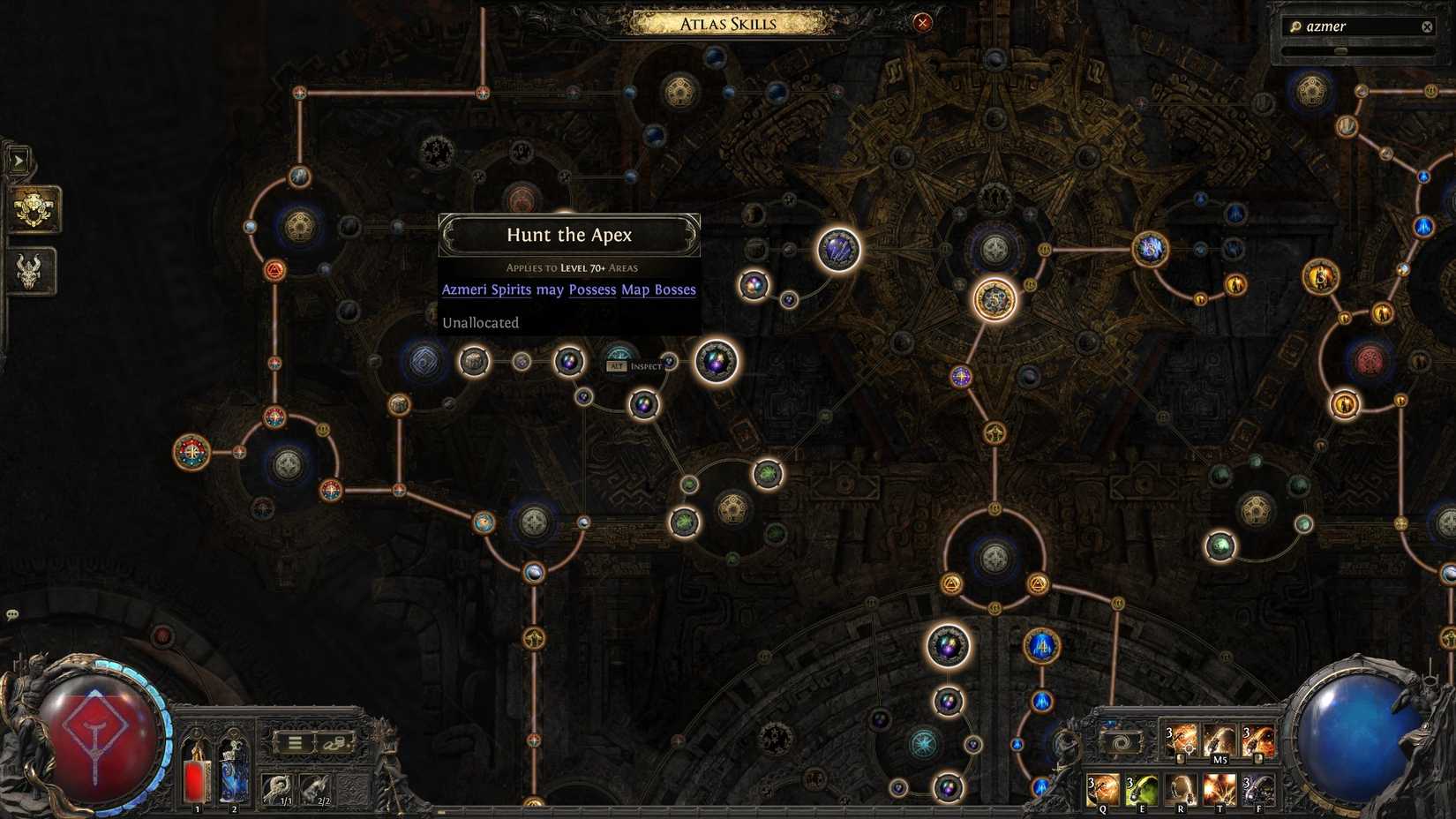 PoE 2 Hunt the Apex Atlas Passive