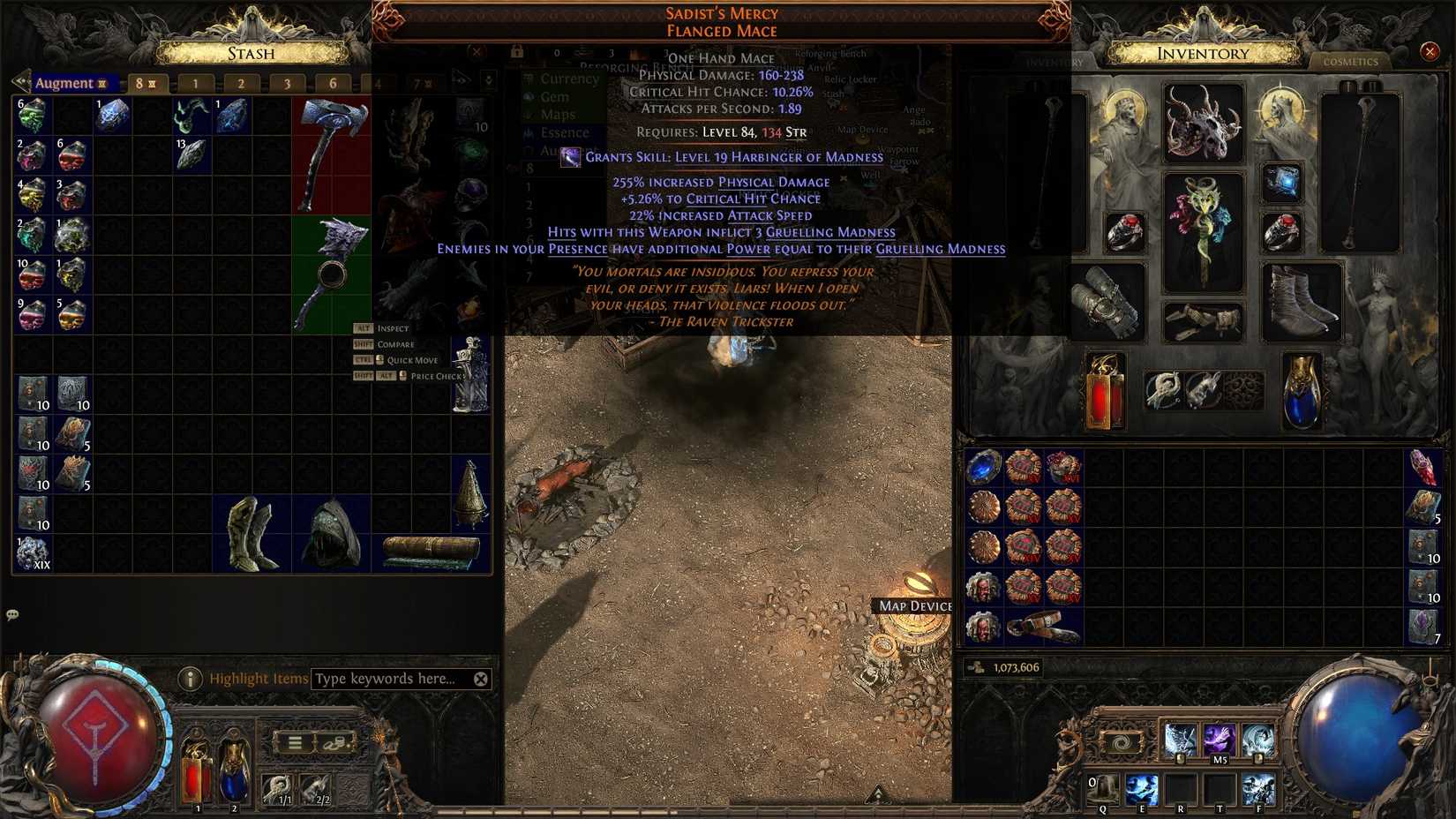 PoE 2 Sadist's Mercy Mace