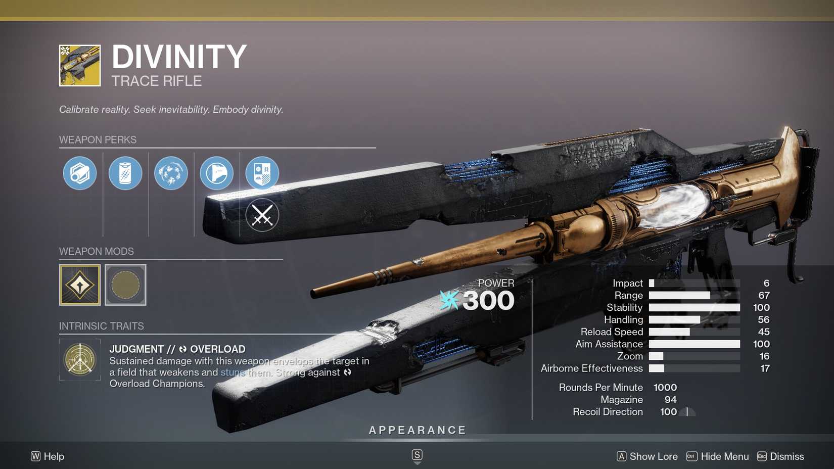Destiny 2 Divine Statistics